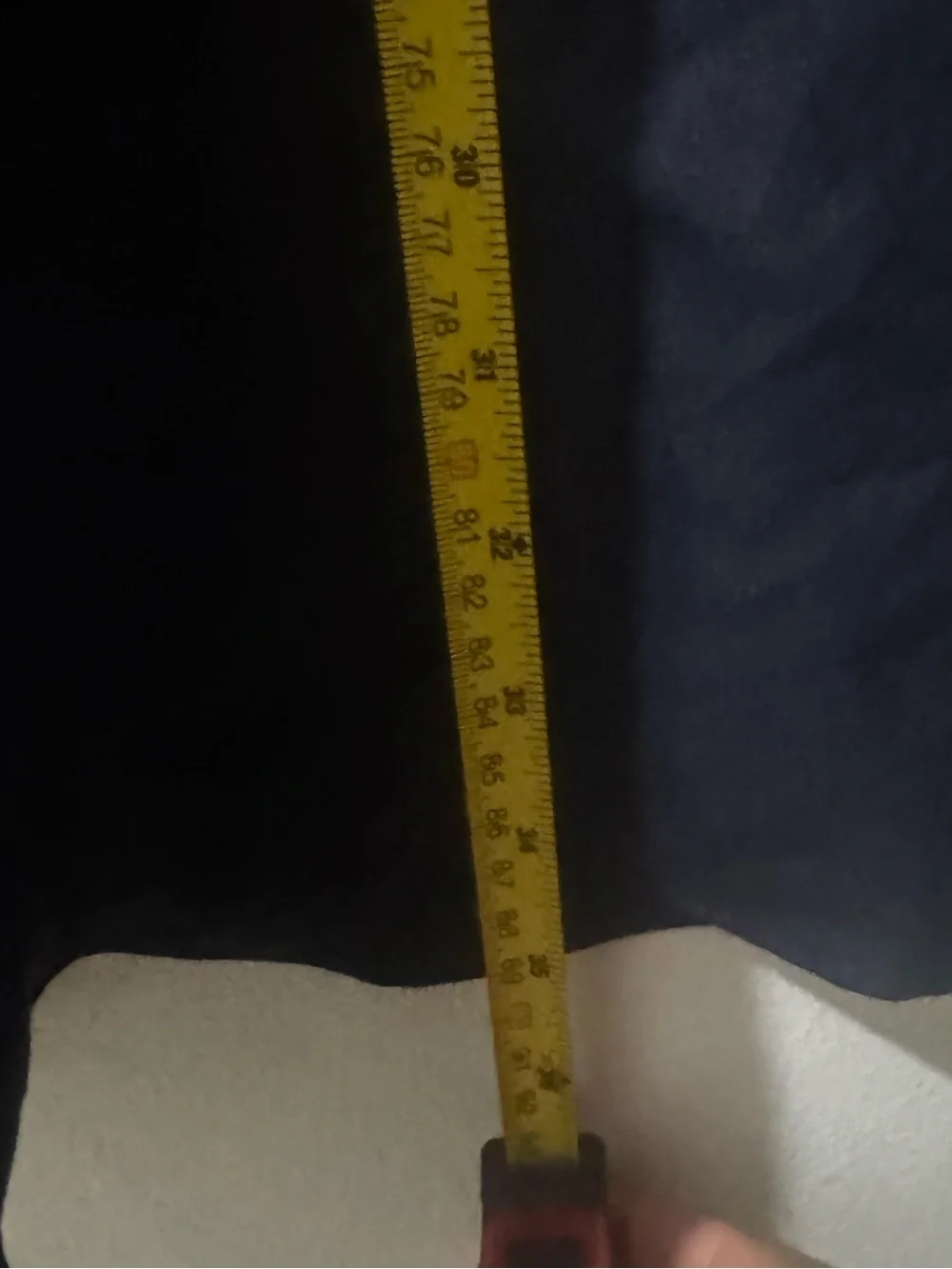 Boden Linen Skirt in Navy Blue size 8